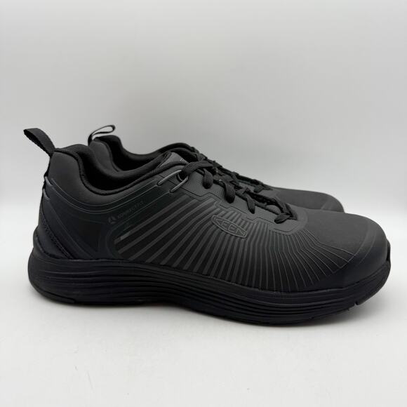 Keen Utility Mens Sparta XT Work Shoes US 11.5 Wide EU 45 Black Aluminum Toe EUC main image 8